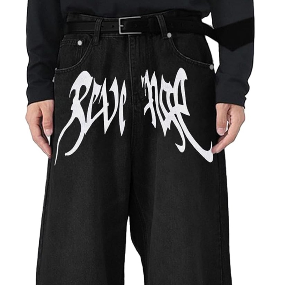 NWT Graphic Men Jeans 2XL Embroidered